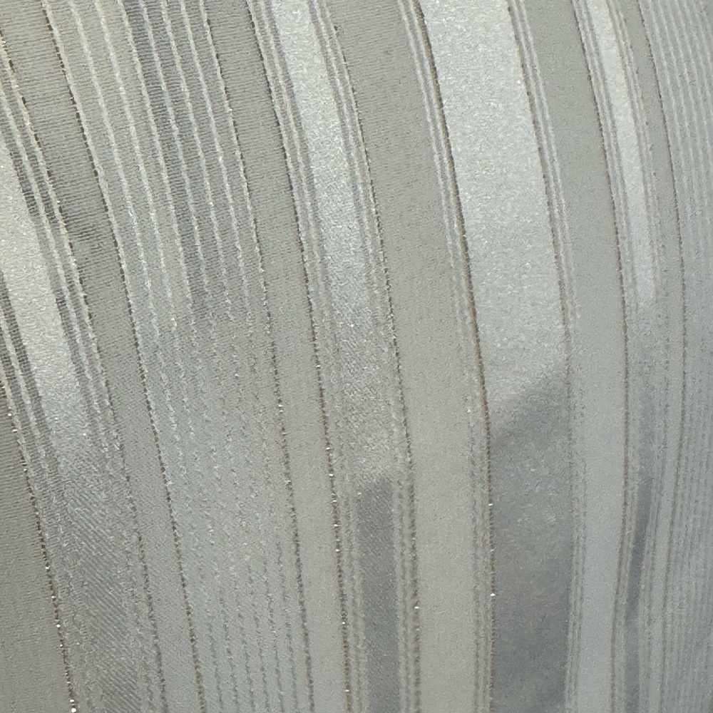 White House Black Market Ivory Striped Blouse - Picture 4 of 7